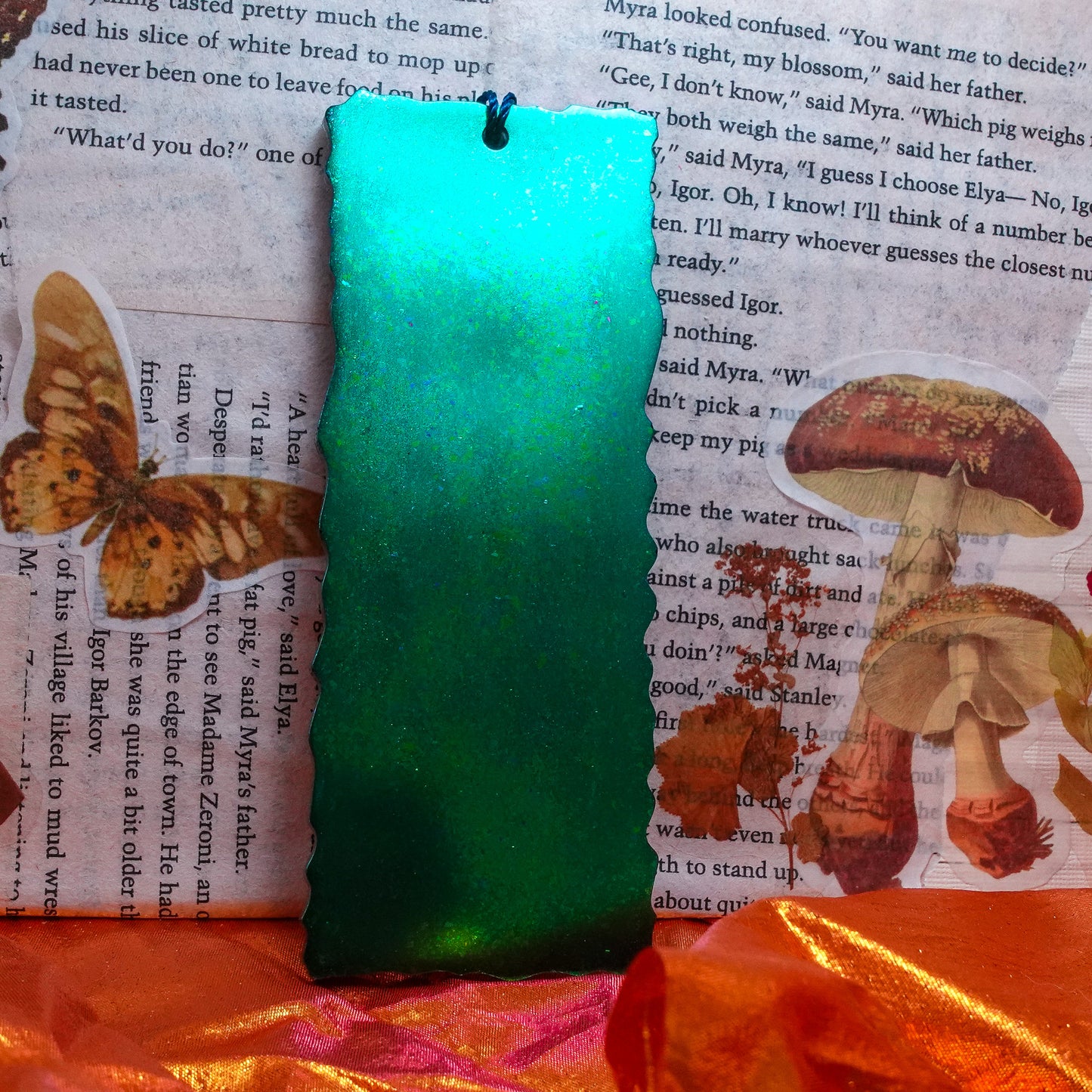Handmade Resin Bookmarks