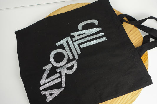 Handmade California Word Art Tote Bag