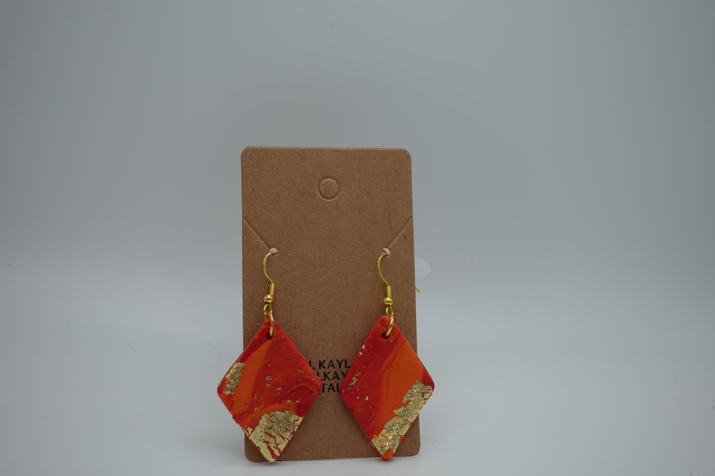Limited Collection: Fire Opal Dangle Earrings