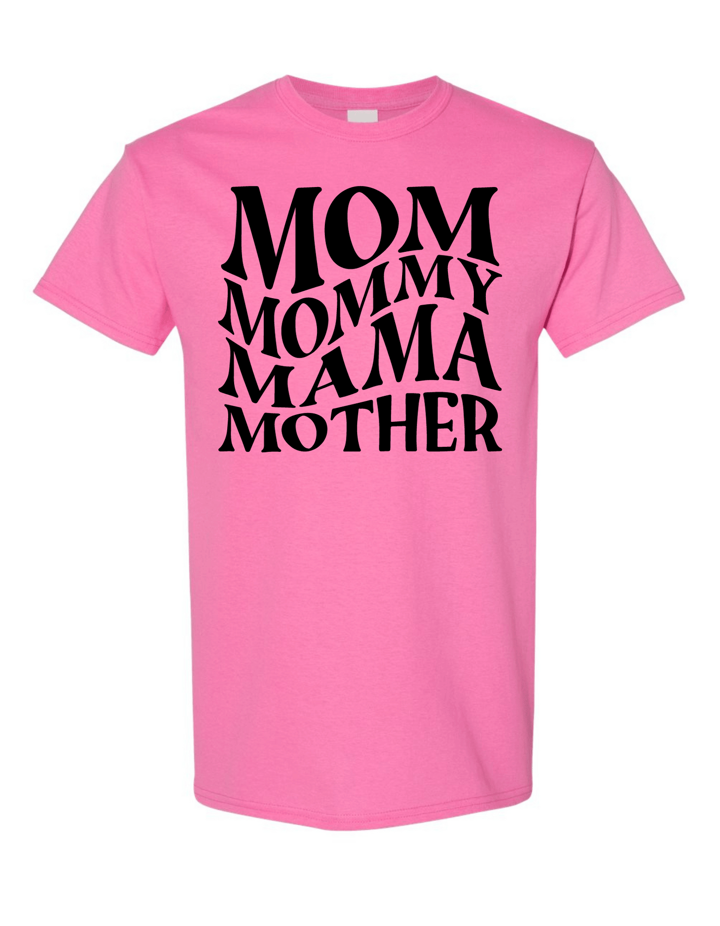 Made to Order Handmade Mom, Mommy, Mama, Mother Mother's Day Short Sleeve Shirt