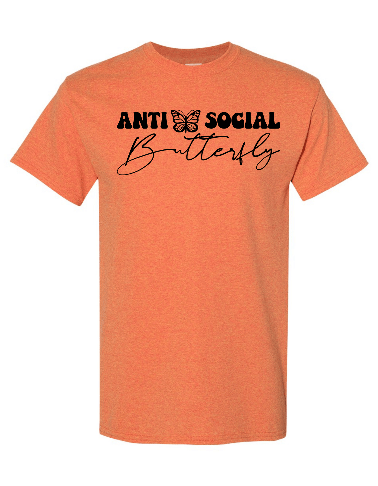 Made to Order Handmade Anti Social Butterfly Short Sleeve Shirt