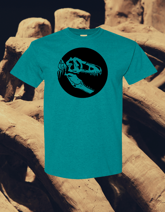 Made to Order Handmade T-Rex Fossil Short Sleeve Shirt