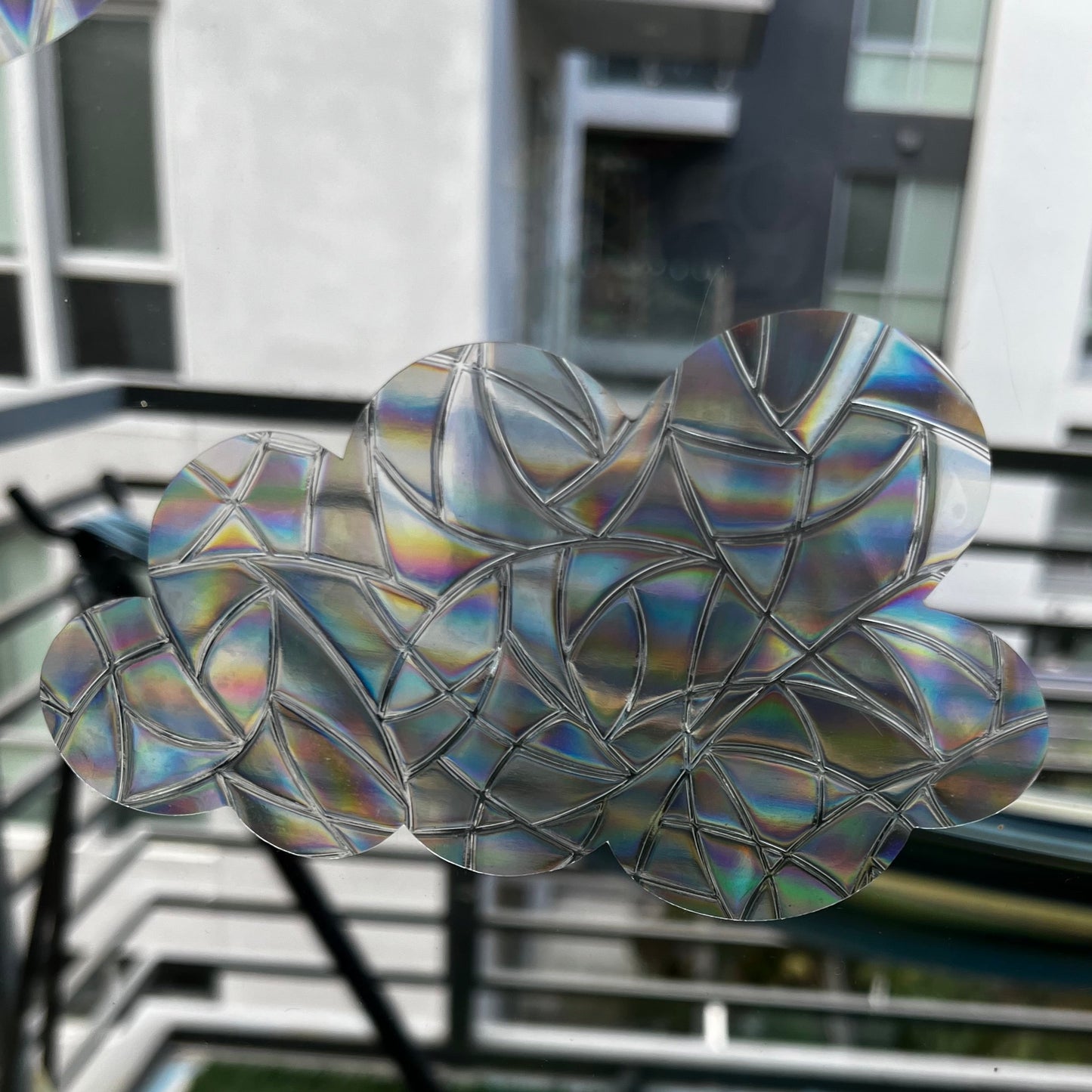 Window Cling Cloud Suncatchers