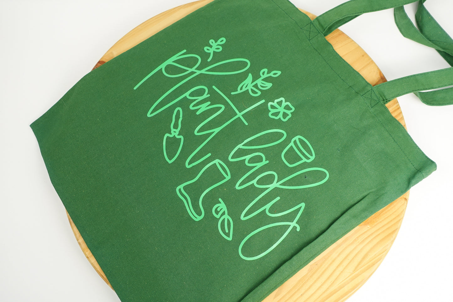 Handmade Plant Lady Tote Bag